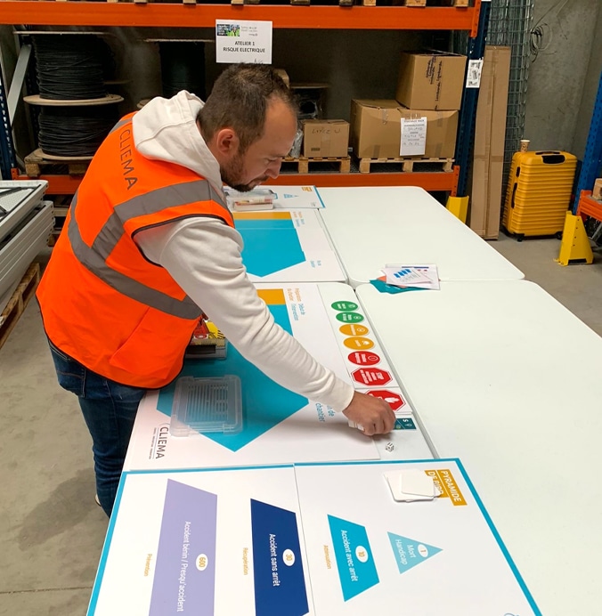 Jeu sur la gestion des aléas sur chantier