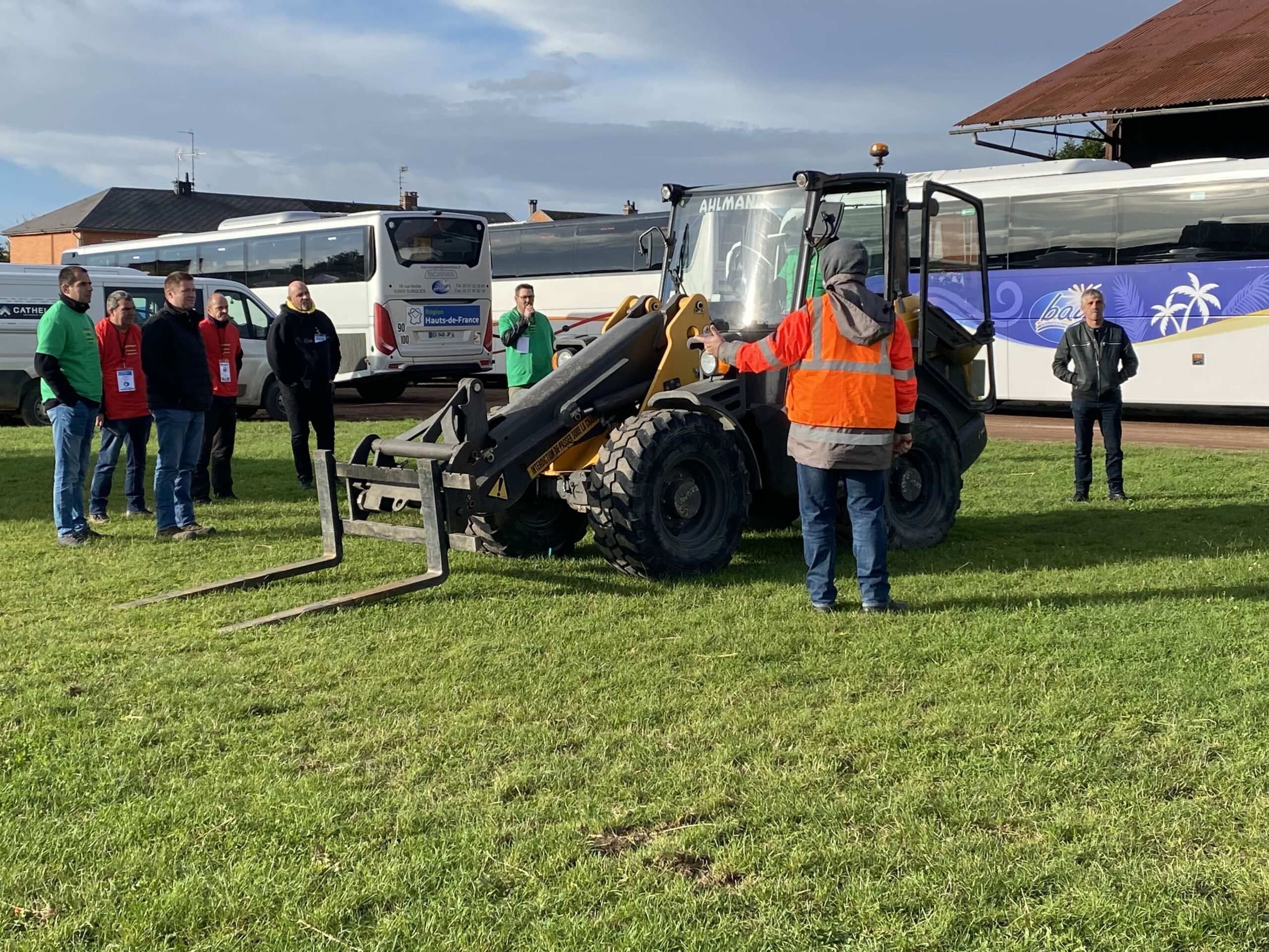 Coactivité piétons/véhicules/engins